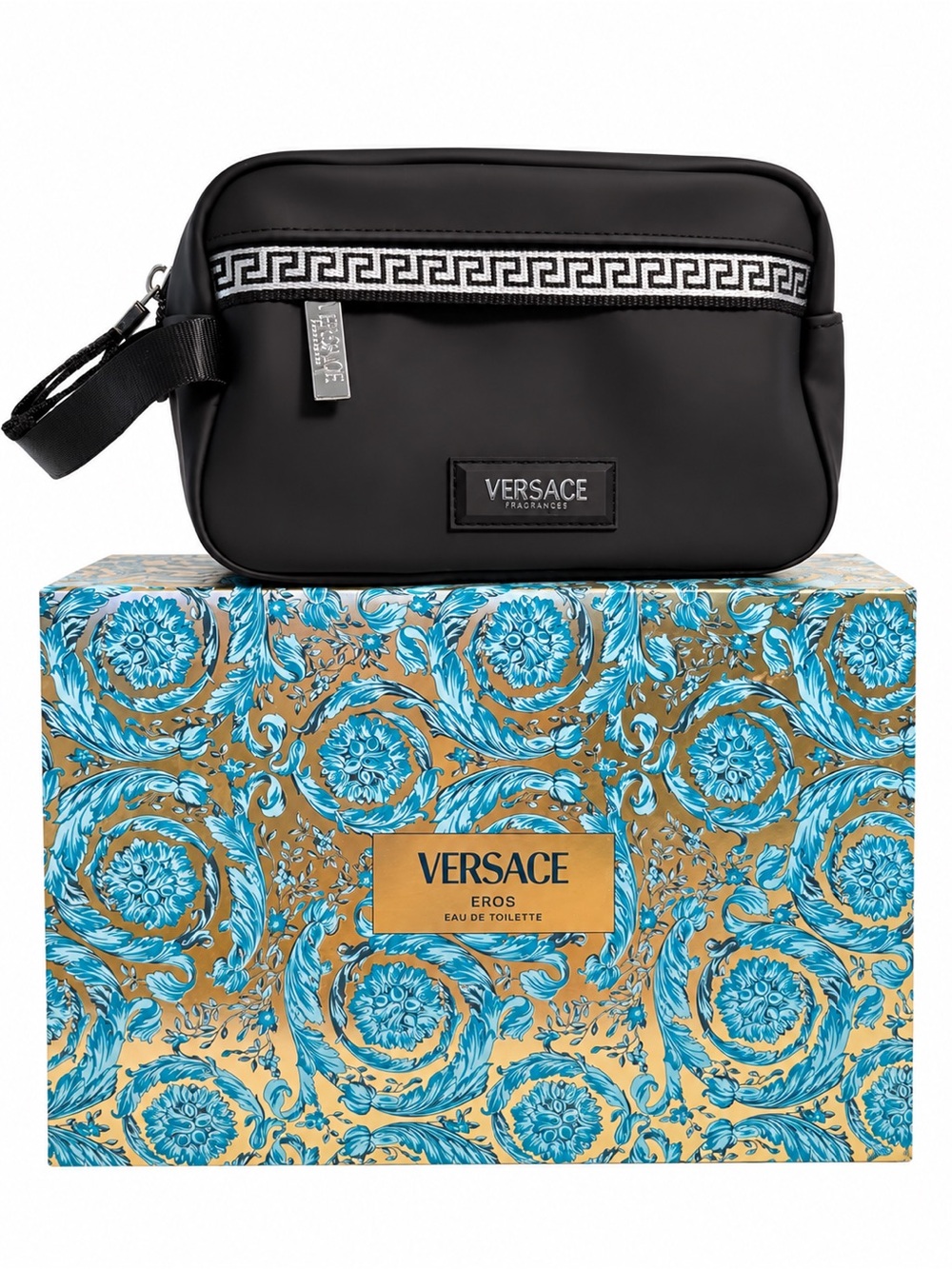Versace Toiletry / Travel Bag + Original Box • Brand New